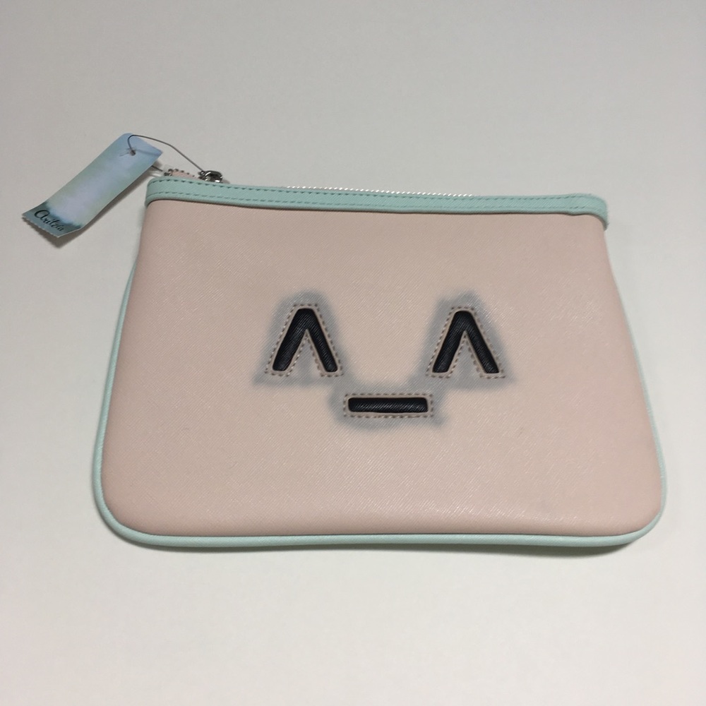 Aritzia | Dunham Clutch Mint Prima Pink